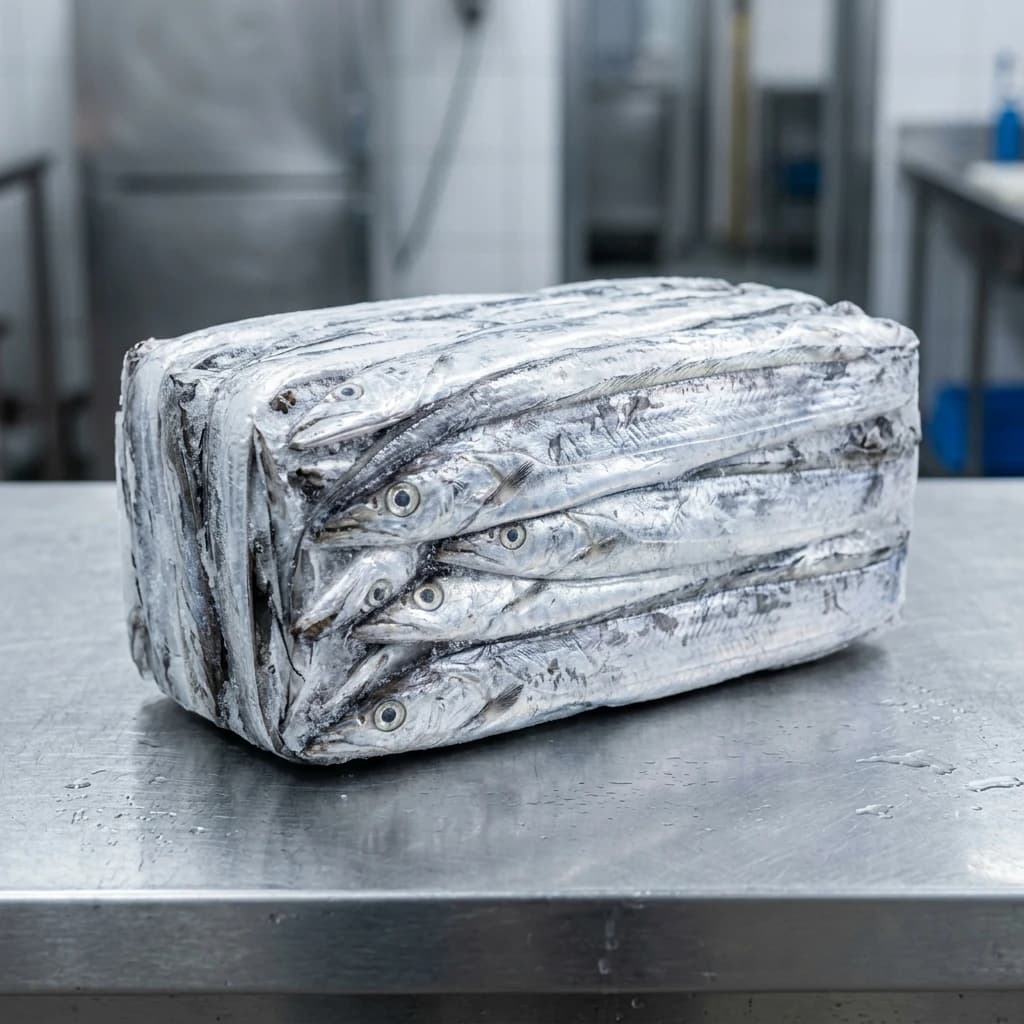 Frozen Ribbonfish Whole A Grade & B Grade (Block)